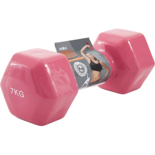 AMILA Βαράκι Εξάγωνο Βινυλίου 1 x 7kg