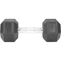 AMILA Βαράκι Εξάγωνο Λαστιχένιο 1 x 9kg