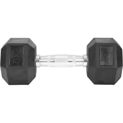 AMILA Βαράκι Εξάγωνο Λαστιχένιο 1 x 8.0kg