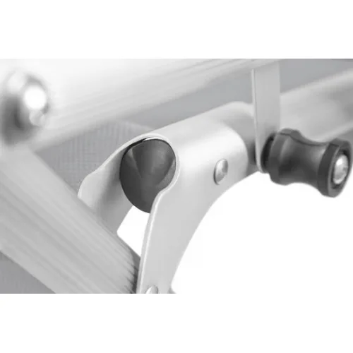 Escape Καρεκλάκι Παραλίας Αλουμινίου με Ψηλή Πλάτη Λευκό