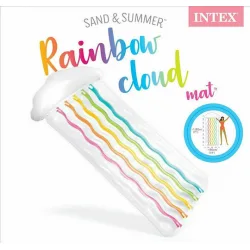 Intex Rainbow Cloud Mat Φουσκωτό Στρώμα Θαλάσσης Intex Rainbow Cloud Mat Φουσκωτό Στρώμα Θαλάσσης