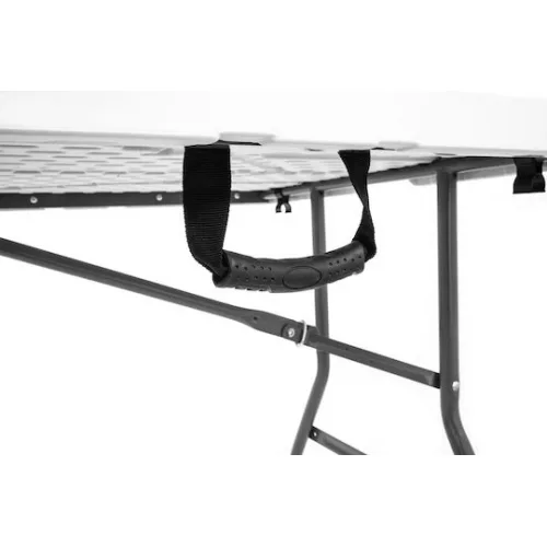 Escape Τραπέζι για Camping Πτυσσόμενο σε Βαλιτσάκι 153x76x74cm Λευκό
