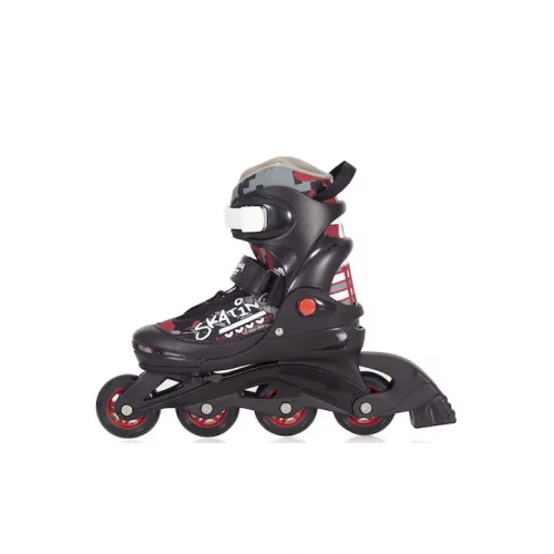 AMILA Inline Αυξομειούμενα Rollers Μαύρα Παιδικά