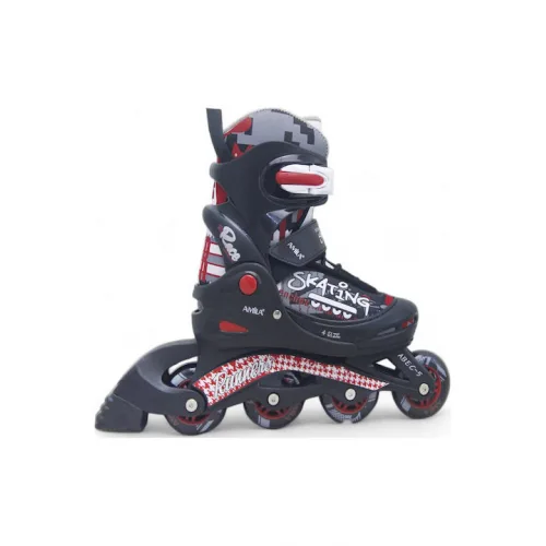 AMILA Inline Αυξομειούμενα Rollers Μαύρα Παιδικά