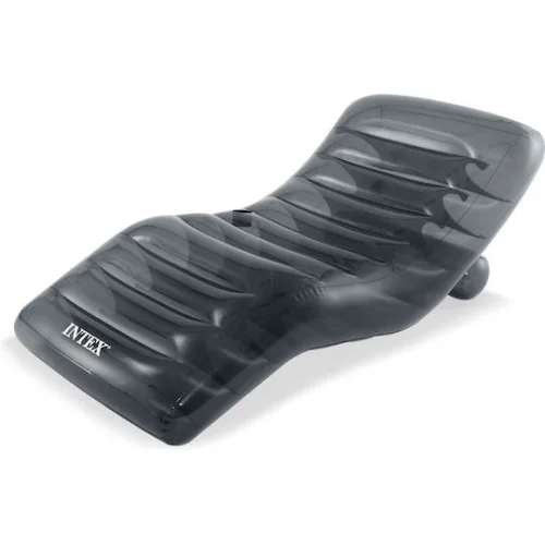 Intex Cool Lounge Φουσκωτή Πολυθρόνα Γκρι 191εκ.