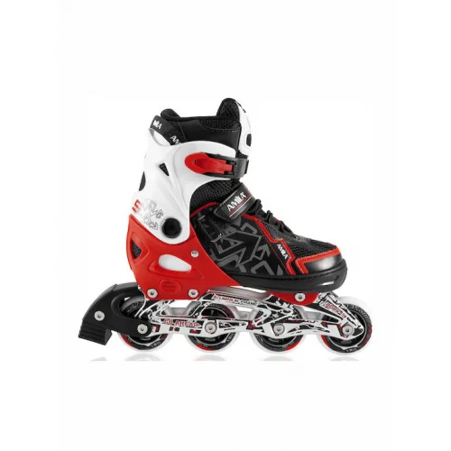 AMILA Inline Αυξομειούμενα Rollers Κόκκινα Παιδικά