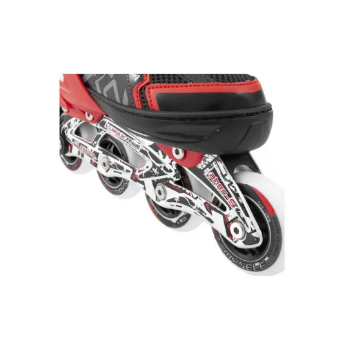 AMILA Inline Αυξομειούμενα Rollers Κόκκινα Παιδικά