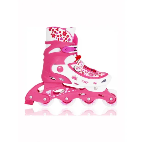 AMILA Inline Αυξομειούμενα Rollers Ροζ Παιδικά