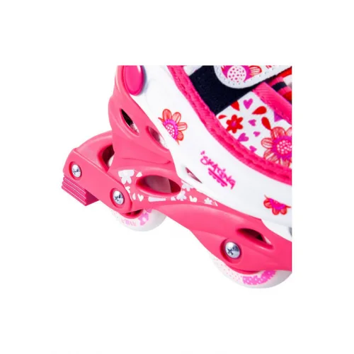 AMILA Inline Αυξομειούμενα Rollers Ροζ Παιδικά