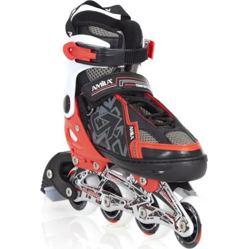 AMILA Inline Αυξομειούμενα Rollers Κόκκινα Παιδικά