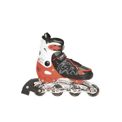 AMILA Inline Αυξομειούμενα Rollers Κόκκινα Παιδικά