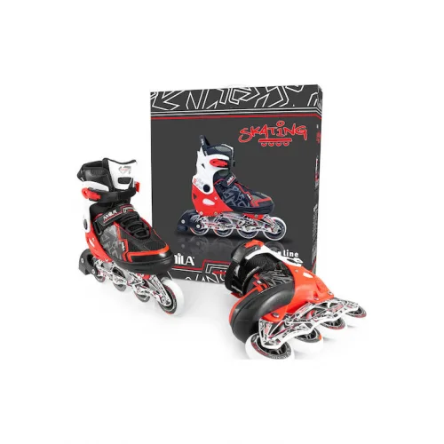 AMILA Inline Αυξομειούμενα Rollers Κόκκινα Παιδικά