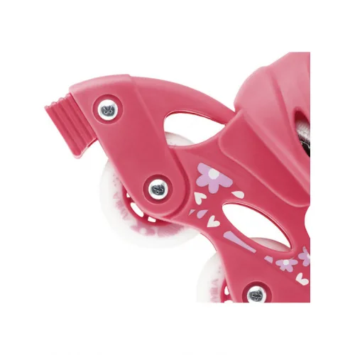 AMILA Inline Αυξομειούμενα Rollers Ροζ Παιδικά