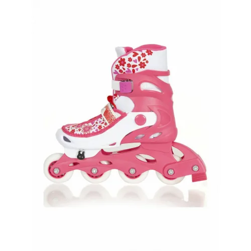 AMILA Inline Αυξομειούμενα Rollers Ροζ Παιδικά