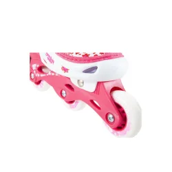 AMILA Inline Αυξομειούμενα Rollers Ροζ Παιδικά