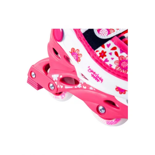 AMILA Inline Αυξομειούμενα Rollers Ροζ Παιδικά
