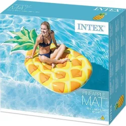 Intex Φουσκωτό Στρώμα Θαλάσσης Ανανάς με Χειρολαβές Κίτρινο 211εκ. Intex Φουσκωτό Στρώμα Θαλάσσης Ανανάς με Χειρολαβές Κίτρινο 211εκ.