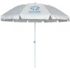 Escape Σπαστή Ομπρέλα Θαλάσσης Διαμέτρου 2m με Αεραγωγό Λευκή