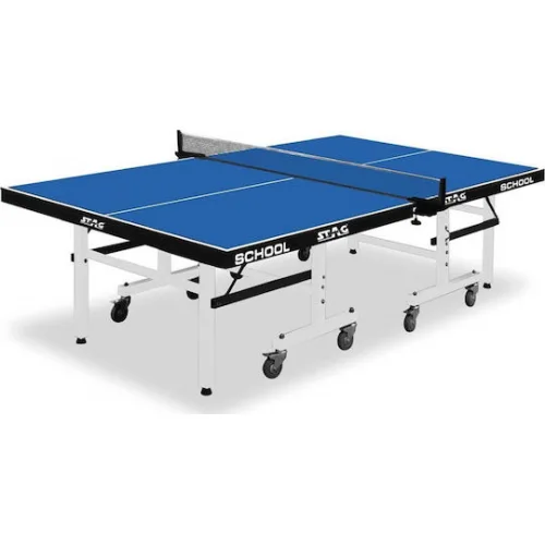 Stag School Πτυσσόμενo Τραπέζι Ping Pong Εσωτερικού Χώρου