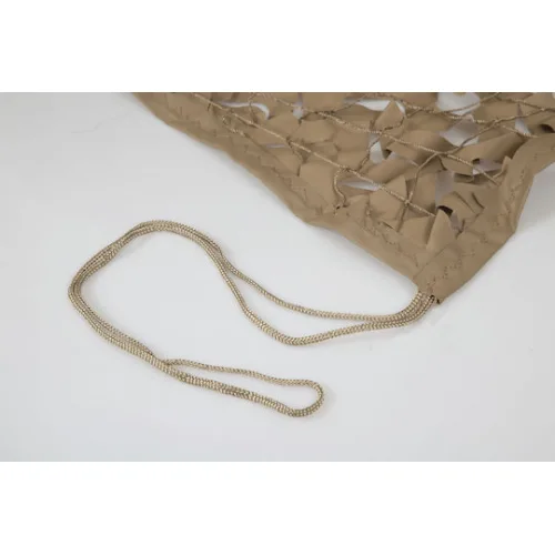 AMILA Ορθογώνιο Δίχτυ Παραλλαγής Μπεζ 3x4m