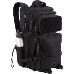 AMILA Tactical Στρατιωτικό Σακίδιο Πλάτης από Πολυεστέρα Μαύρο 28lt