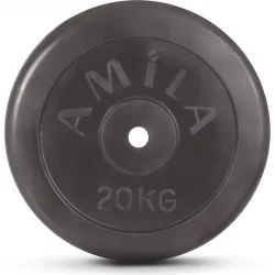 AMILA Δίσκος Λαστιχένιος 1 x 20kg Φ28mm