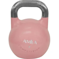 AMILA Kettlebell από Μαντέμι 8kg Ροζ