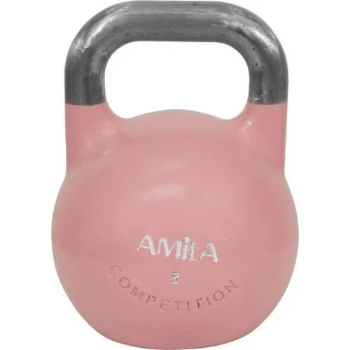 AMILA Kettlebell από Μαντέμι 8kg Ροζ