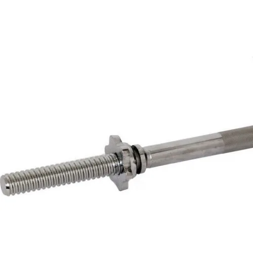 AMILA Ίσια Μπάρα Φ28mm 7kg Μήκους 140cm με Βιδωτά Κολάρα