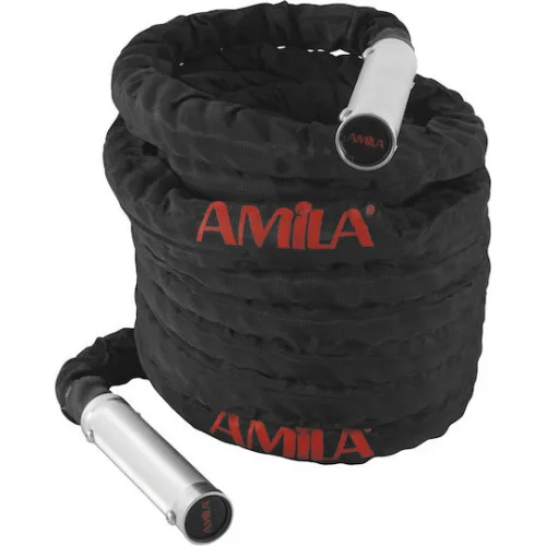 AMILA Alu Handle Battle Rope με Μήκος 9m