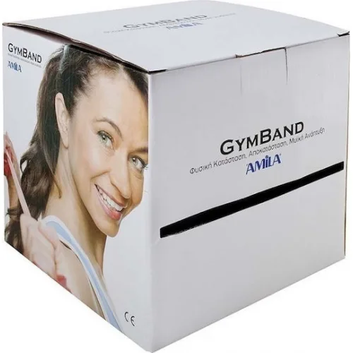 AMILA Ελαστικός Ιμάντας Γυμναστικής Πολύ Σκληρός Χρυσός 25m