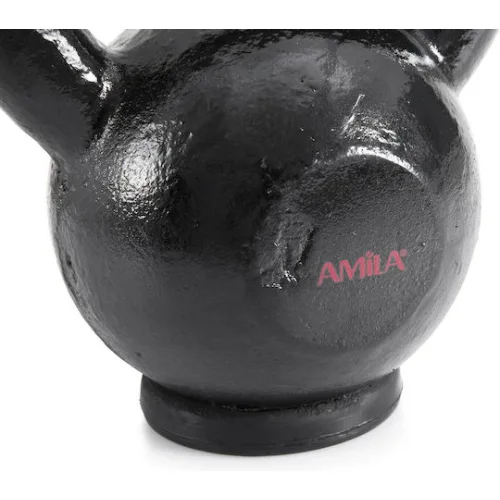 AMILA Kettlebell από Μαντέμι 10kg Μαύρο