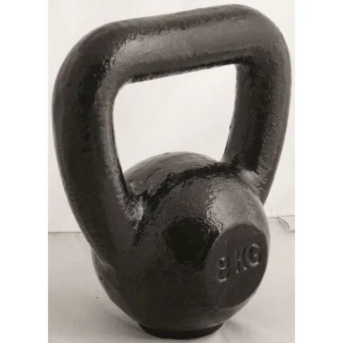 AMILA Kettlebell Εμαγιέ 16kg Μαύρο
