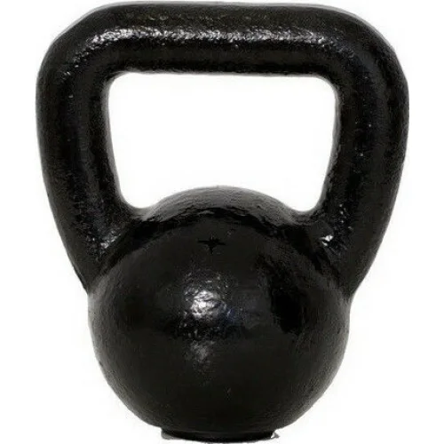 AMILA Kettlebell Εμαγιέ 16kg Μαύρο