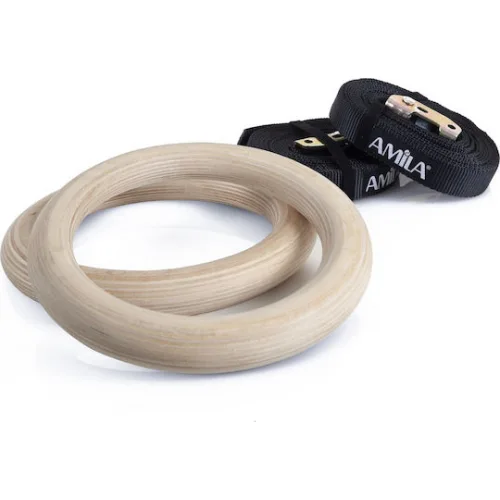 AMILA Κρίκοι Γυμναστικής με Διάμετρο 23.5cm