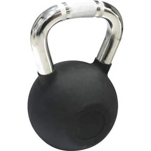 AMILA Kettlebell από Λάστιχο 8kg Μαύρο