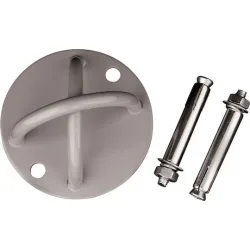 AMILA Βάση Στήριξης για Ιμάντες Γυμναστικής Ασημί