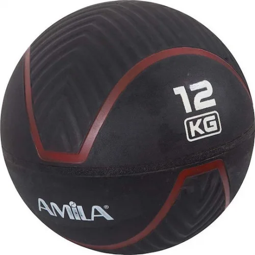 AMILA Μπάλα Wall 35cm , 12kg σε Μαύρο Χρώμα