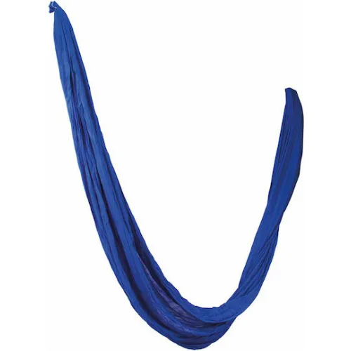 AMILA Πανί Aerial Yoga 5x1.5μ. με Λαβές Μπλε
