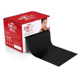 AMILA Ελαστικός Ιμάντας Γυμναστικής Πολύ Σκληρός Μαύρος 25m