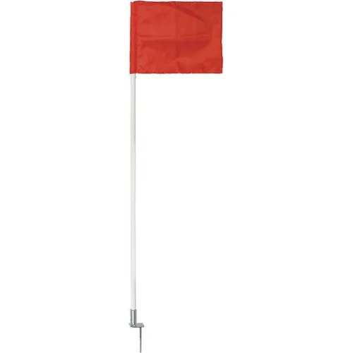 AMILA Σημαιάκια Corner Ποδοσφαίρου Σετ 4τμχ Κόκκινα