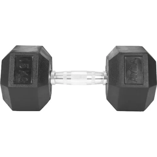 AMILA Βαράκι Εξάγωνο Λαστιχένιο 1 x 15kg