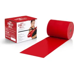 AMILA Ελαστικός Ιμάντας Γυμναστικής Μέτριος Κόκκινος 25m