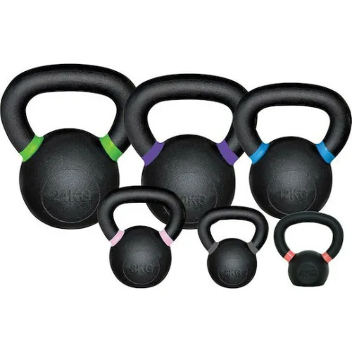 AMILA Kettlebell από Μαντέμι 10kg Μαύρο