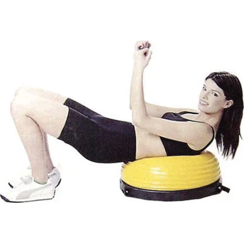 AMILA Body Dome Μπάλα Ισορροπίας Ύψους 23cm με Διάμετρο 52cm