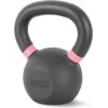 AMILA Kettlebell από Μαντέμι Μαύρο/Ροζ 8kg Ροζ