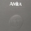 AMILA Στρώμα Γυμναστικής Yoga/Pilates Γκρι (140x60x1.5cm)