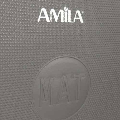 AMILA Στρώμα Γυμναστικής Yoga/Pilates Γκρι (140x60x1.5cm)