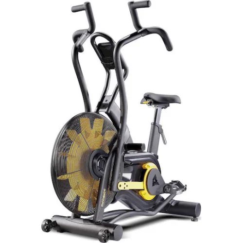 AMILA ReNegaDe Air Bike Όρθιο Ποδήλατο Γυμναστικής με Αντίσταση Αέρα και Ροδάκια