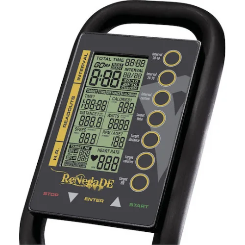 AMILA ReNegaDe Air Bike Όρθιο Ποδήλατο Γυμναστικής με Αντίσταση Αέρα και Ροδάκια